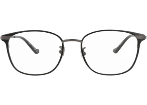 Gucci Square-Frame Metal Optical Frames Black Ruthenium Transparent (GG0864OA-30009555-006)