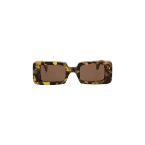 Gucci Square Frame Sunglasses 'Brown'