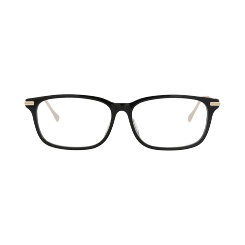 Gucci Square-Frame Acetate Optical Frames 'Black Gold Transparent'