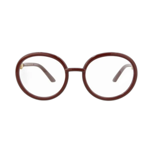 Gucci Round Frame Eyeglasses 'Red'