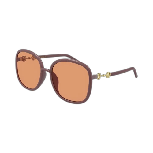 Gucci Round Injection Sunglasses 'Pink/Orange'