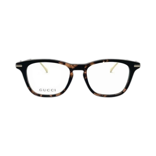 Gucci Square Eyeglasses 'Havana/Gold'