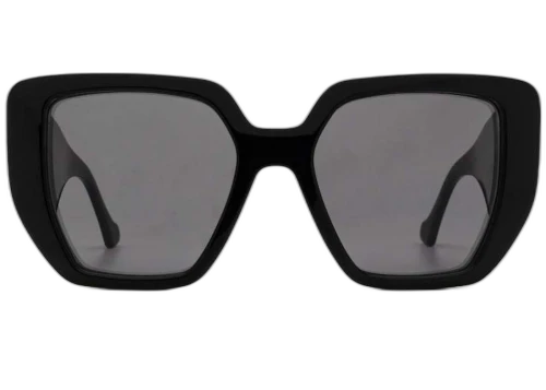 Gucci Oversized Square Frame Sunglasses Black/Grey (GG0956S-003-54)