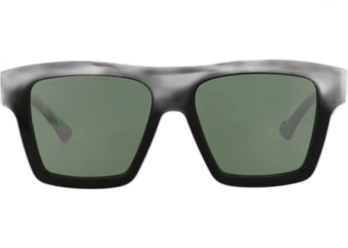 Gucci Square-Frame Recycled Acetate Sunglasses Black Havana Green (GG0962S-30011191-013)