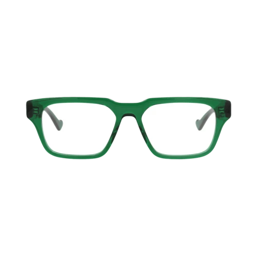 Gucci Square-Frame Acetate Optical Frames 'Green Green Transparent'