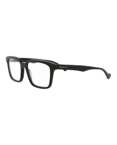 Gucci Square Rectangle Sunglasses Black/Black/Transparent (GG0964S-30013099-001)