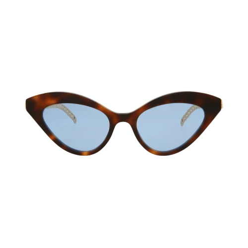 Gucci Cat Eye Sunglasses Havana Gold/Blue (GG0978S-30011176-003)