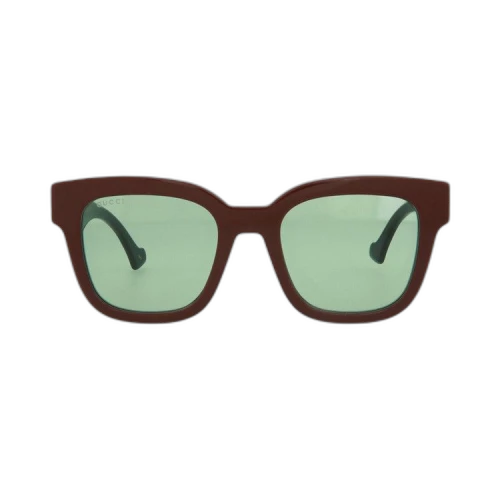 Gucci Square Sunglasses 'Brown/Black/Green'