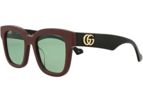 Gucci Square Sunglasses Brown/Black/Green (GG0998S-30011733-004)