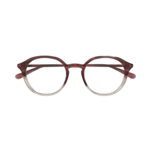 Gucci Round Eyeglasses 'Red'