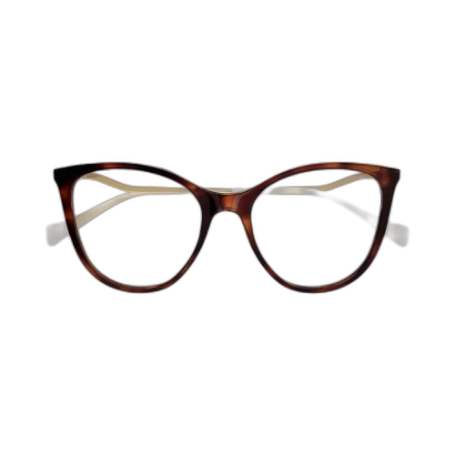 Gucci Cat Eye Frame Eyeglasses 'Havana/Gold'
