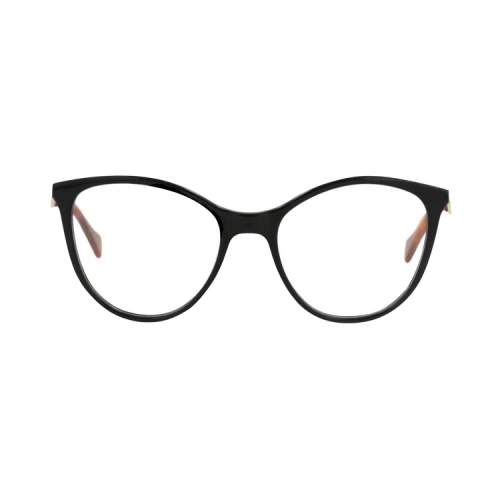 Gucci Cat Eye-Frame Acetate Optical Frames 'Black Gold Transparent'
