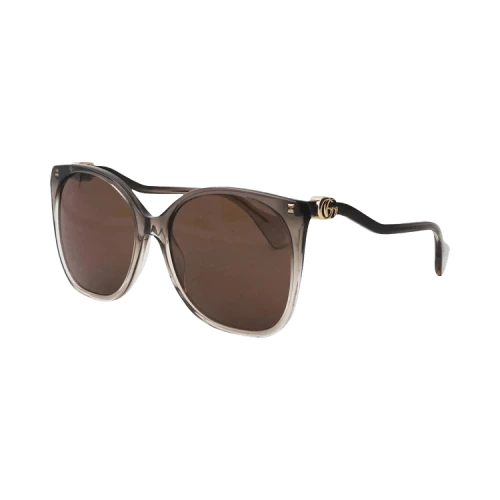 Gucci Square Sunglasses 'Brown'