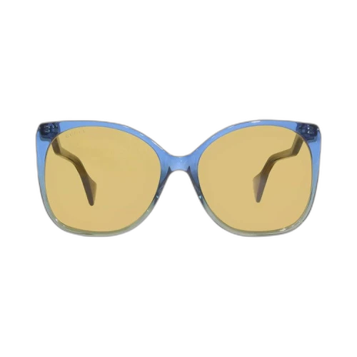 Gucci Square Sunglasses 'Blue/Brown'