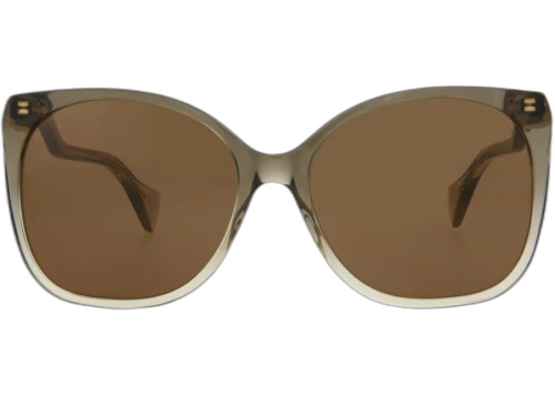 Gucci Square-Frame Acetate Sunglasses Brown Brown Brown (GG1010S-30011580-002)