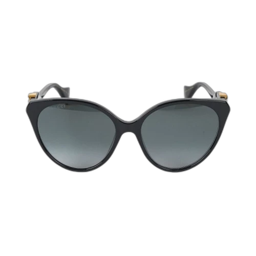 Gucci Cat Eye Sunglasses 'Black/Grey'