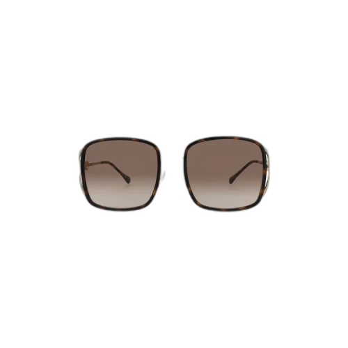 Gucci Square Sunglasses 'Havana/Gold/Brown'