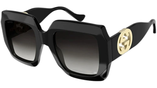 Gucci Square Sunglasses Black (GG1022S-006)