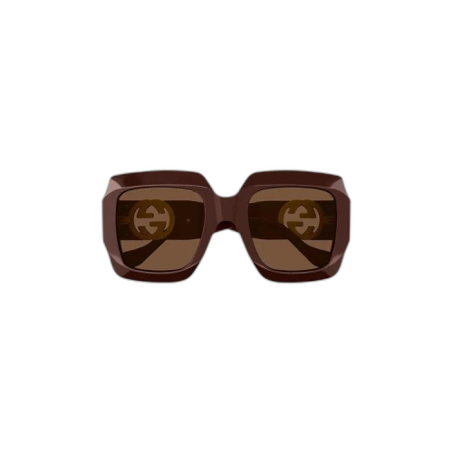 Gucci Square Sunglasses 'Brown'