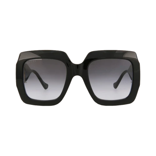 Gucci Sunglasses Square-Frame Injection Black Black Grey (GG1022S-30011773-001)