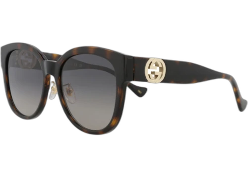 Gucci Square Sunglasses Havana/Havana/Grey (GG1028SK-30011824-002)