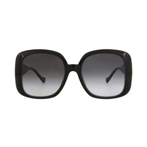 Gucci Square-Frame Injection Sunglasses Black Black Grey (GG1029SA-30011778-001)