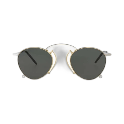 Gucci Round Sunglasses 'Gold/Grey'