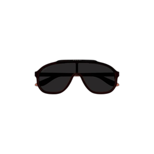 Gucci Shield Sunglasses 'Black/Grey'