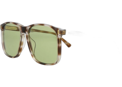 Gucci Square-Frame Acetate Sunglasses Havana Havana Green (GG1041S-30011605-004)