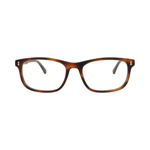 Gucci Square-Frame Acetate Optical Frames 'Havana Havana Transparent'