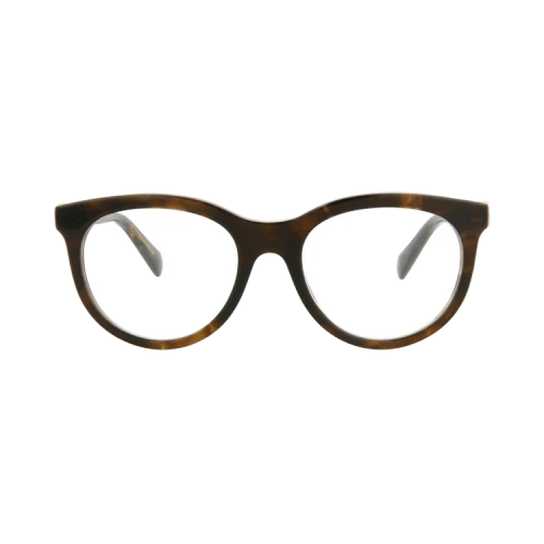 Gucci Round-Frame Acetate Optical Frames 'Havana Havana Transparent'