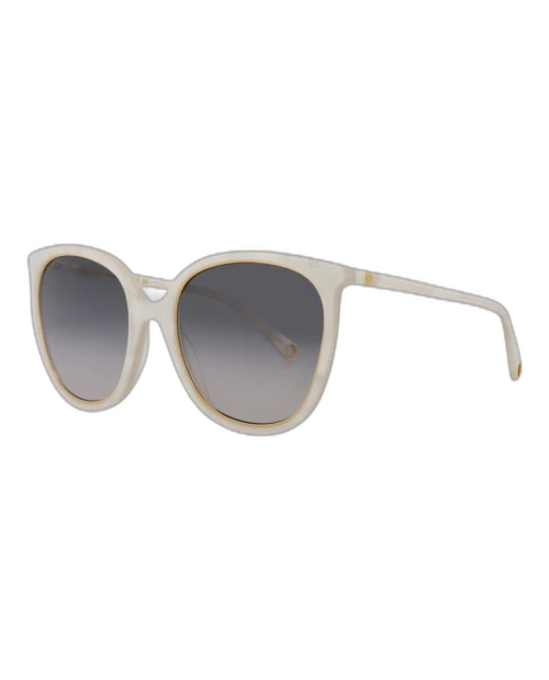 Gucci Round Oval Sunglasses White/White/Grey (GG1076S-30012794-003)