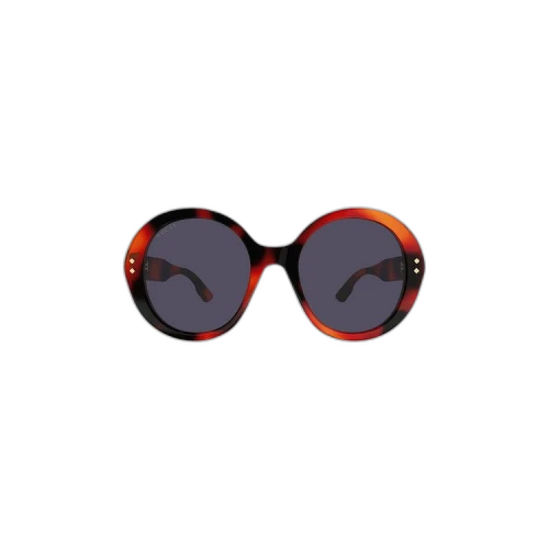 Gucci Round Sunglasses 'Havana/Smoke'