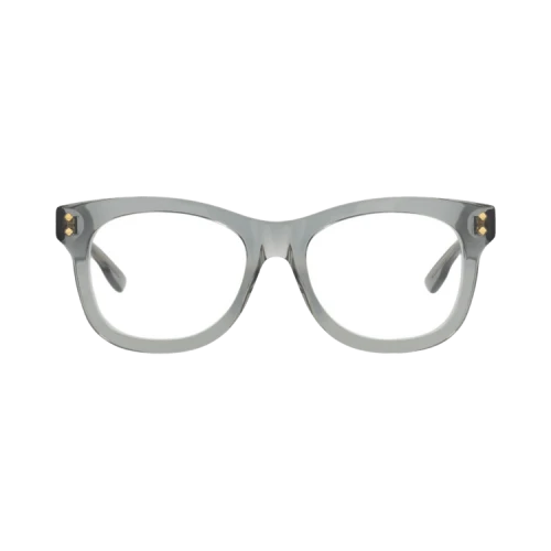 Gucci Square-Frame Acetate Optical Frames 'Grey Grey Transparent'