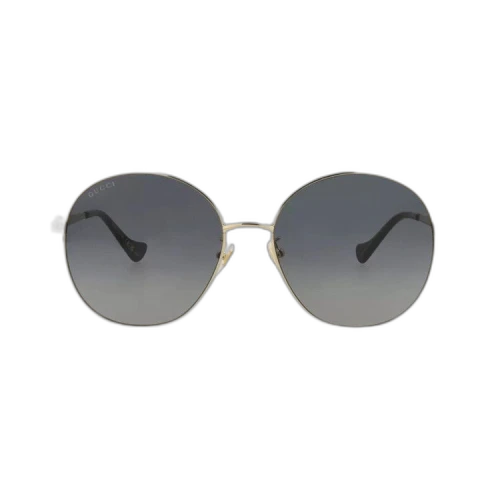 Gucci Round Sunglasses 'Gold/Grey'