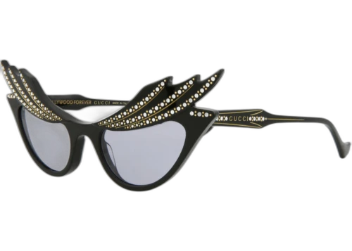 Gucci Cat Eye Sunglasses Black/Black/Violet (GG1094S-30012857-001)