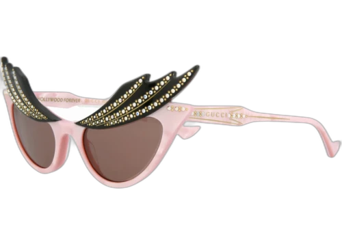 Gucci Cat Eye Sunglasses Pink/Pink/Brown (GG1094S-30012857-003)