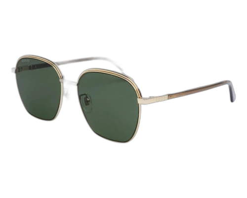 Gucci Rectangle Sunglasses Gold (GG1100SA-003-58)