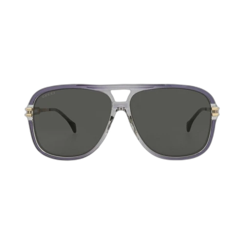 Gucci Aviator Sunglasses 'Grey/Gold'