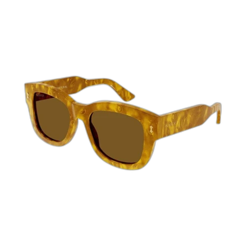Gucci Square Bio Sunglasses 'Yellow/Brown'