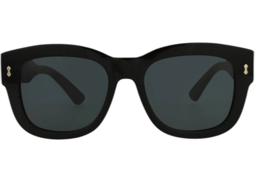 Gucci Square-Frame Bio Acetate Sunglasses Black Black Smoke (GG1110S-30012853-001)