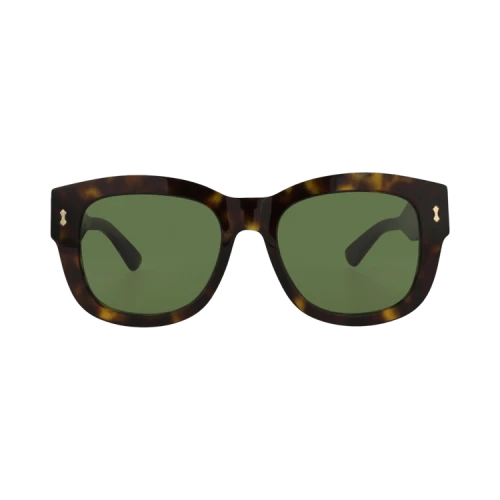 Gucci Square-Frame Bio Acetate Sunglasses Havana Havana Green (GG1110S-30012853-002)