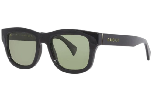 Gucci Square Sunglasses Black/Green (GG1135S-001)