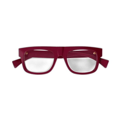 Gucci Square Frame Eyeglasses 'Burgundy'