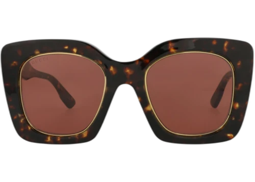 Gucci Square-Frame Acetate Sunglasses Havana/Havana/Brown (GG1151S-30012891-003)