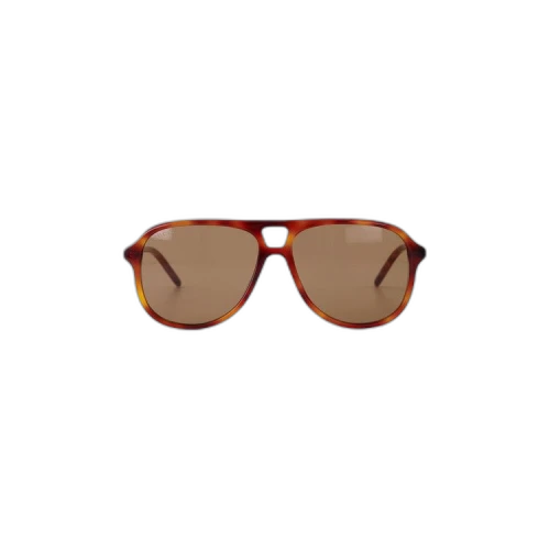 Gucci Square Frame Sunglasses 'Brown'