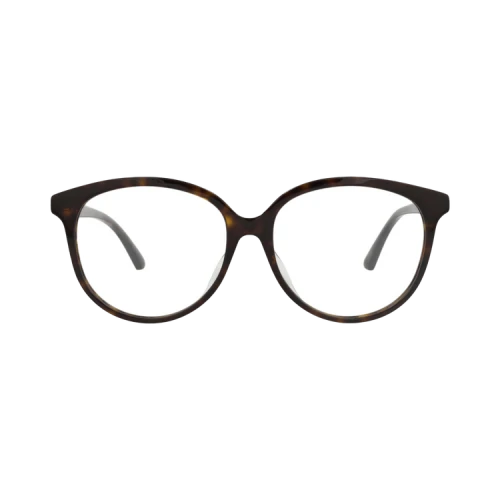 Gucci Round-Frame Acetate Optical Frames 'Havana Havana Transparent'