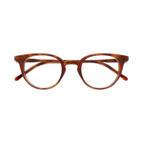 Gucci Round Frame Eyeglasses 'Havana'