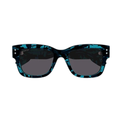Gucci Square Sunglasses 'Havana/Grey'