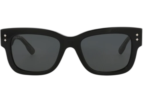 Gucci Square-Frame Acetate Sunglasses Black/Black/Grey (GG1217S-30013478-001)